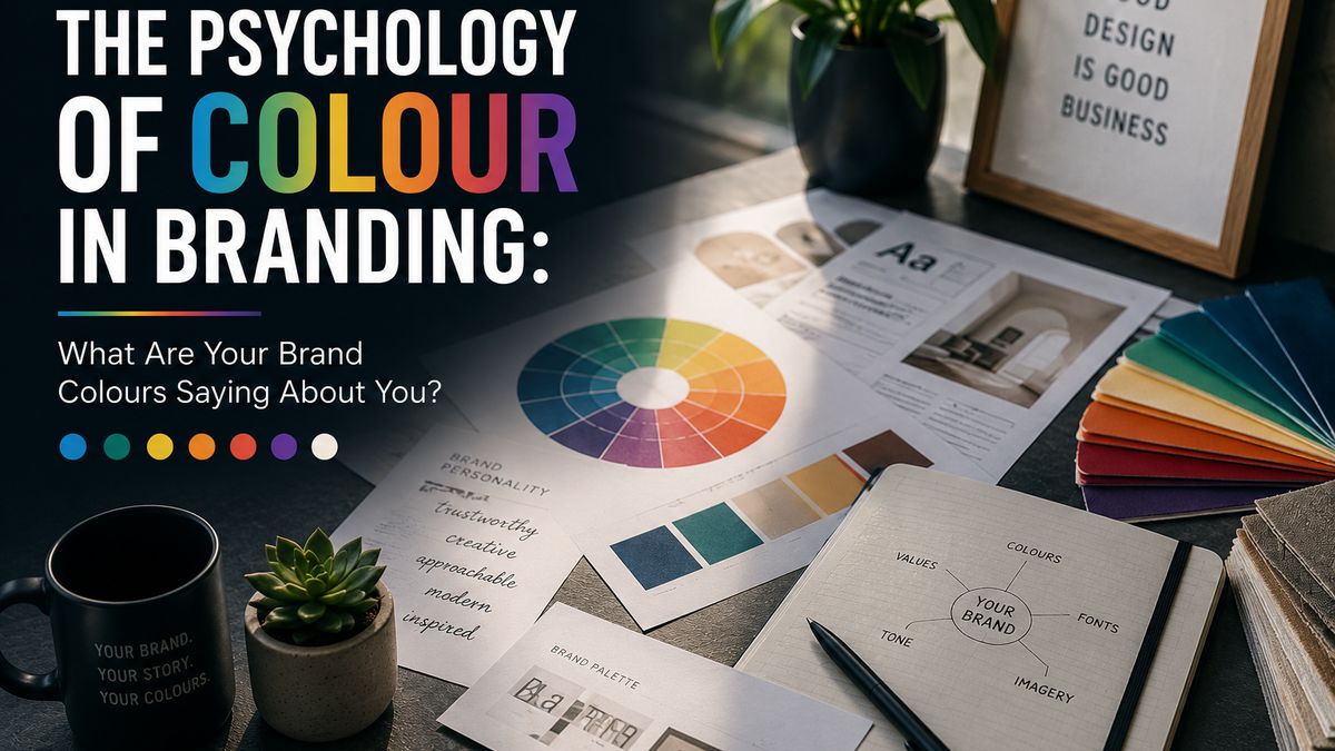 The Psychology of Colour in Branding: What Are Your Brand Colours Saying About You?